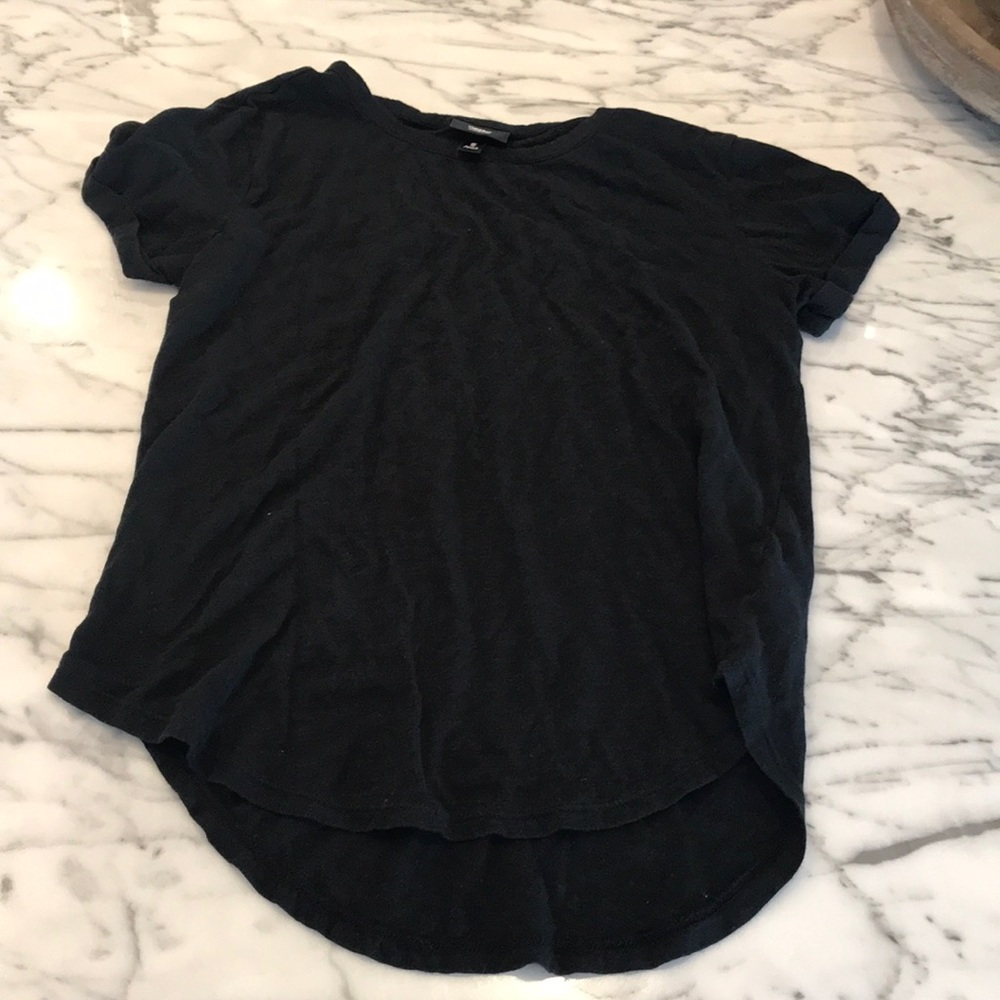black t shirt
